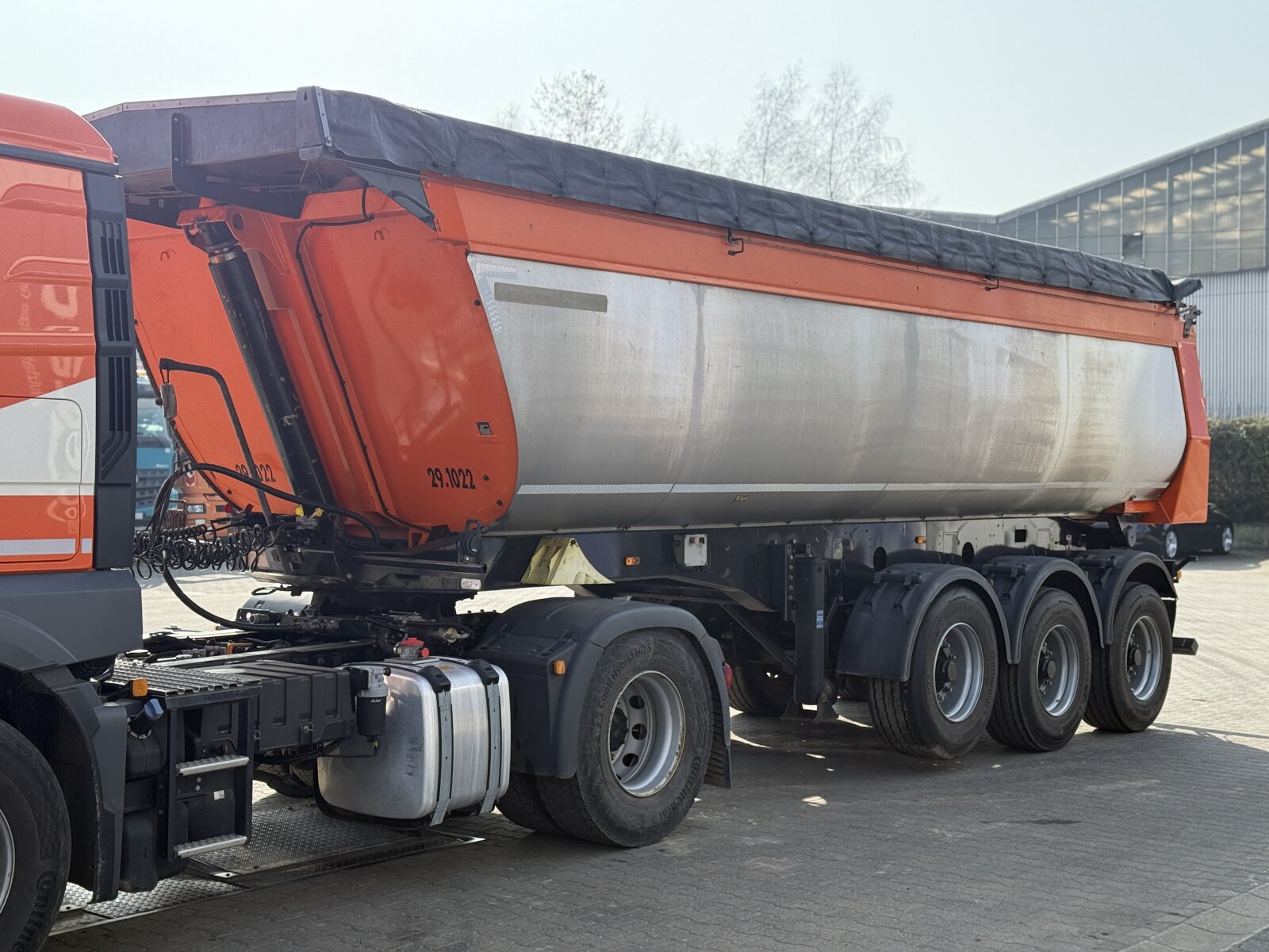 MEILLER MHPS 12/27 NOSS2 KISA 3 NACZEPA WYWROTKA 27m3