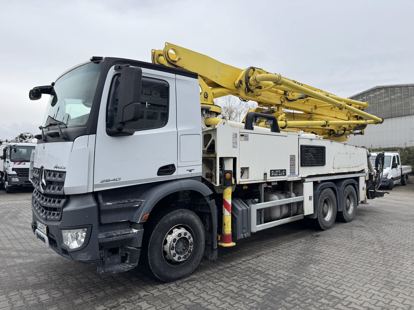 MB AROCS 2640 6x4 EURO6 POMPA DO BETONU PUTZMEISTER BSF38-5.16HLS