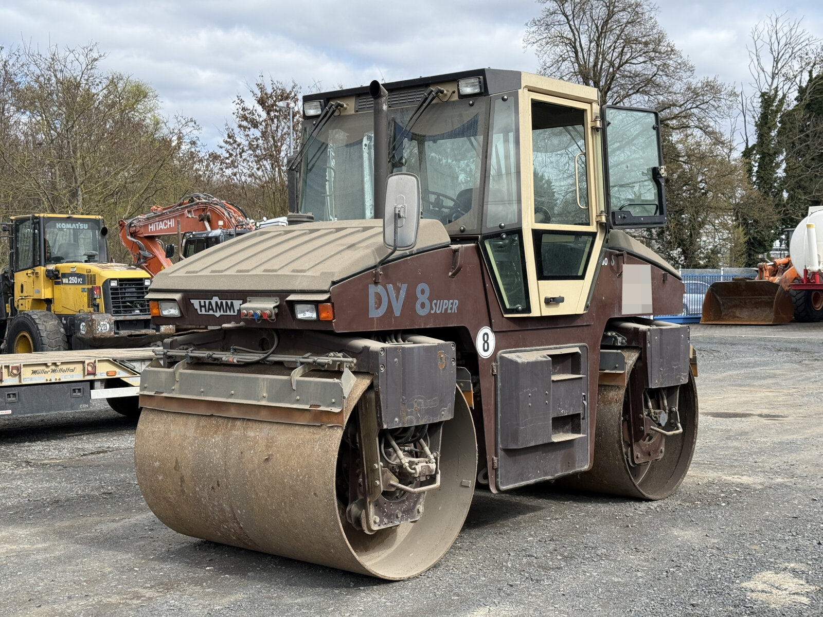 HAMM DV 8 SUPER WALEC DROGOWY