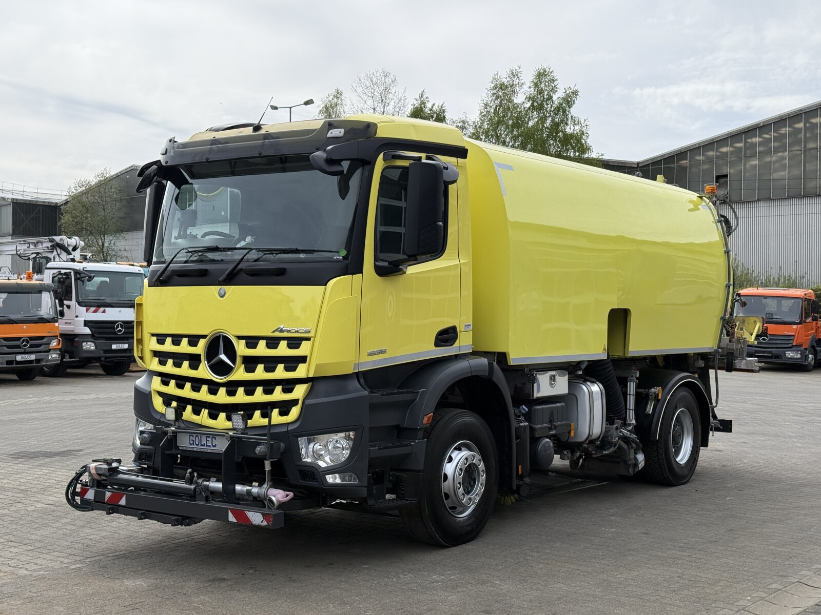 MB AROCS 1836 4x2 EURO6 ZAMIATARKA KEHRMASCHINE NOTHHELFER KOBIT K8