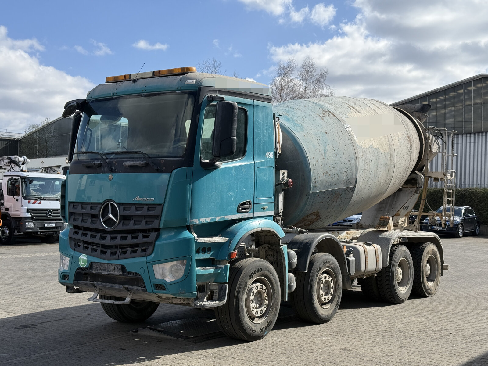 MB AROCS 3742 8x4 EURO6 BETONOMIESZARKA SYMEX 
