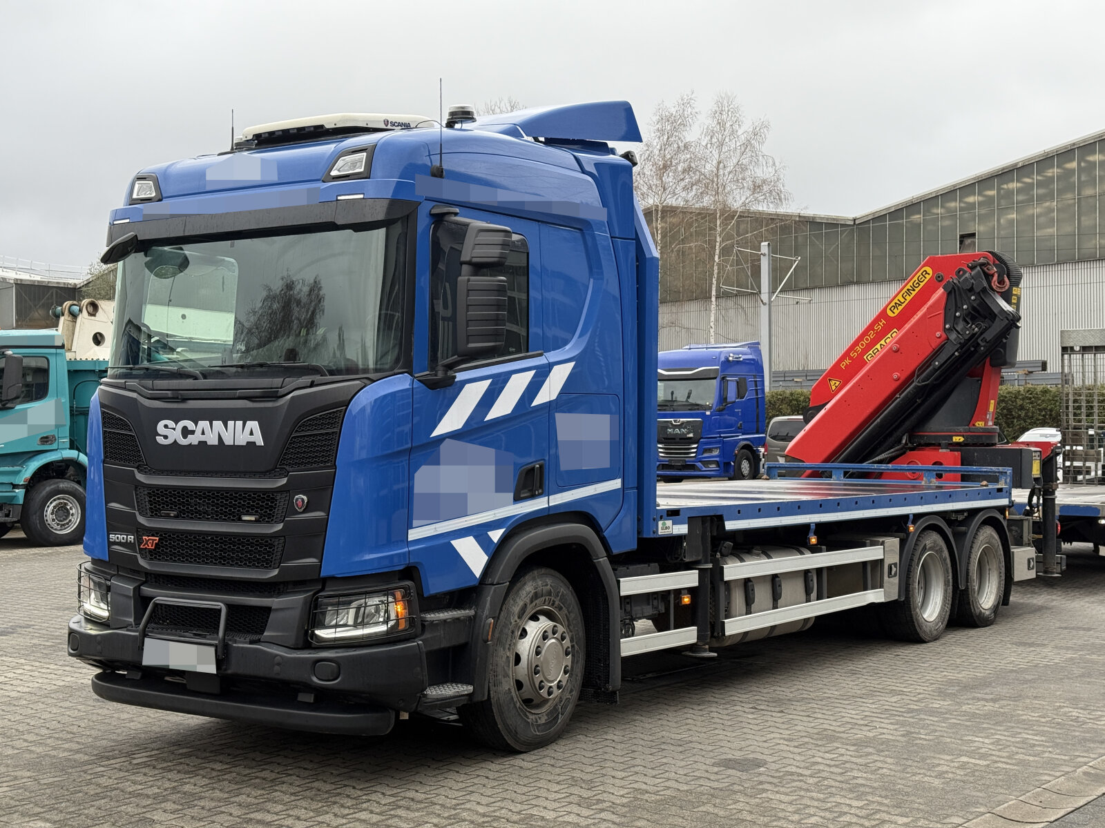 SCANIA R500 6x4 EURO6 PLATFORMA Z HDS PK53002 SH