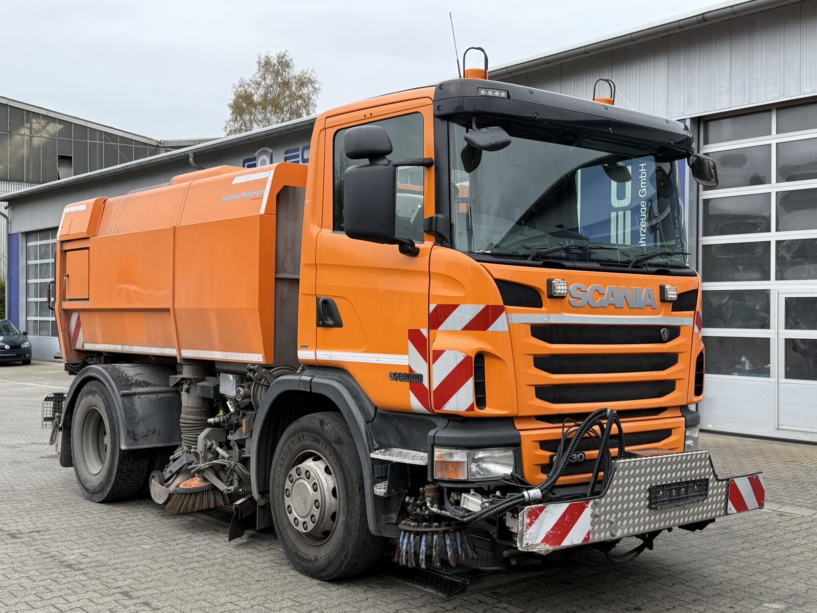SCANIA G230 4x2 EURO5 ZAMIATARKA SCARAB MAGNUM