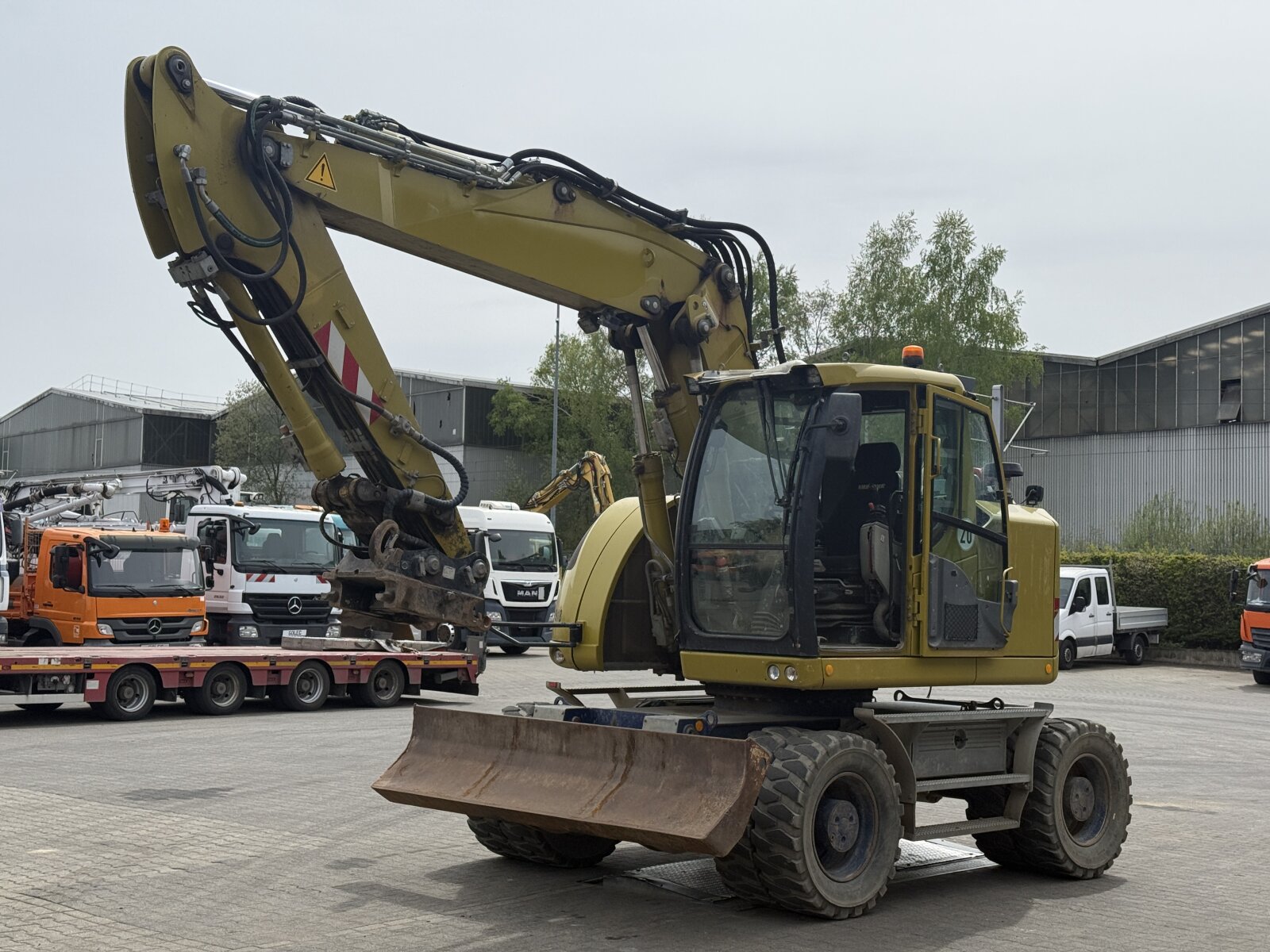 LIEBHERR A918 COMPACT LITRONIC KOPARKA KOŁOWA