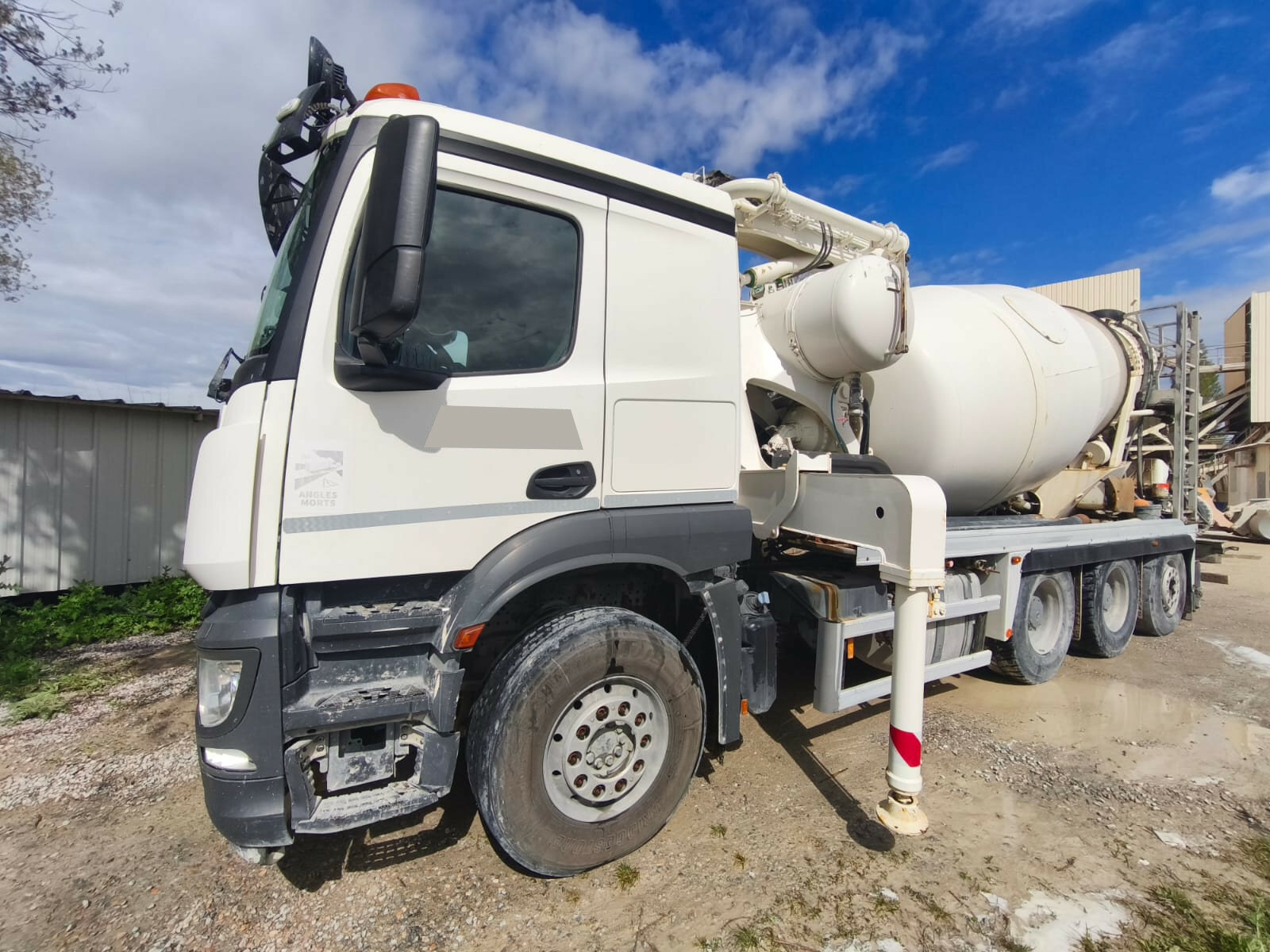 MB AROCS 3543 8x4 EURO6 POMPOGRUSZKA CIFA MK25H-80