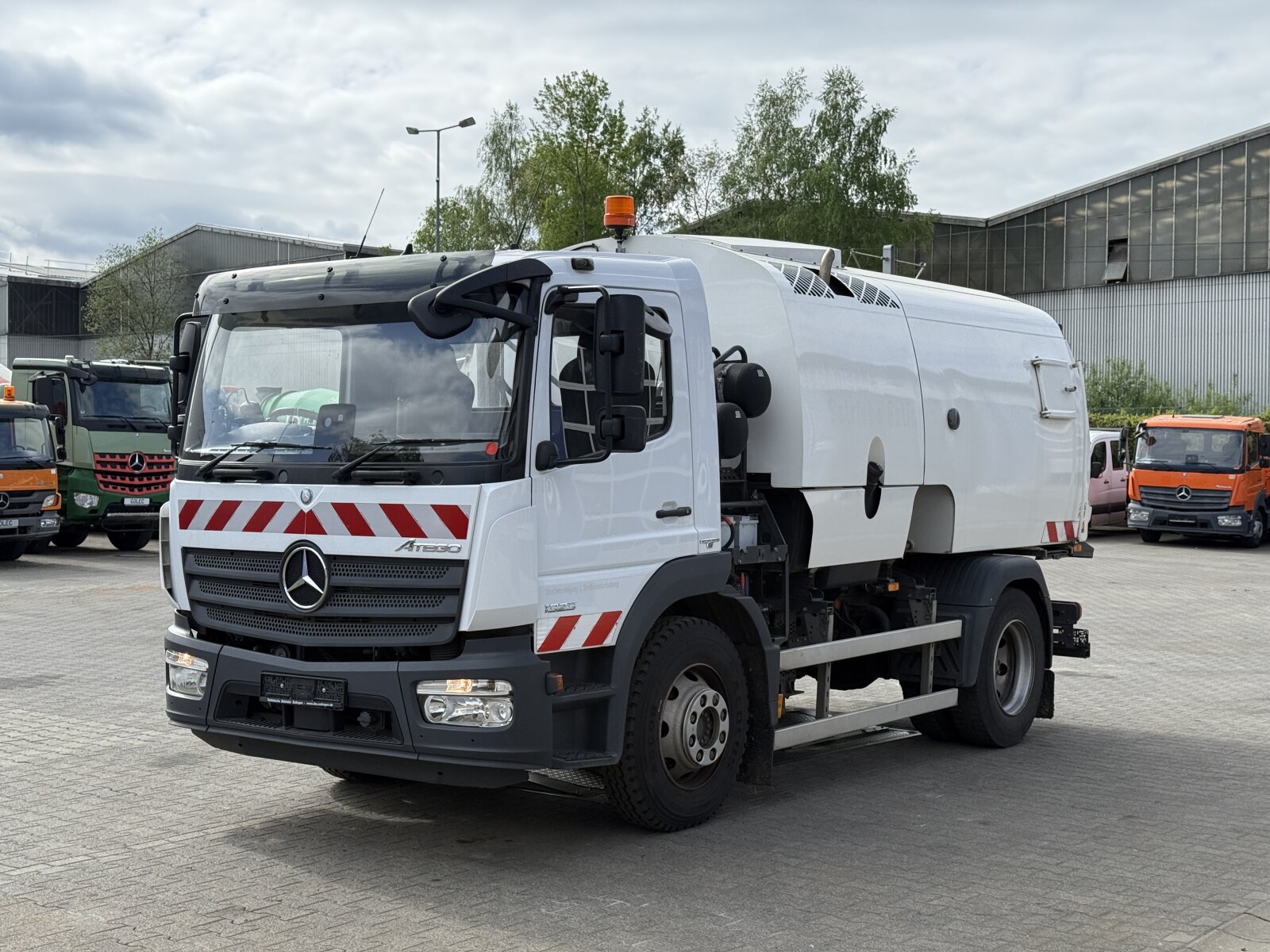 MB ATEGO 1323 4x3 EURO6 ZAMIATARKA BUCHER CITYFANT 6000