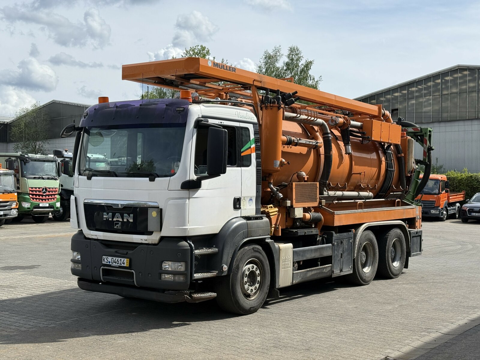 MAN TGS 33.440 6x4 EURO5 POJAZD KANALIZACYJNY MÜLLER