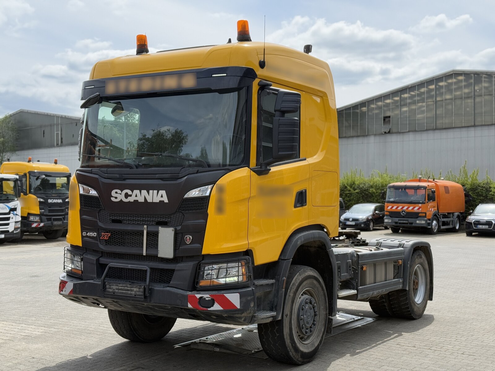 SCANIA G450 XT 4x4 EURO6 CIĄGNIK SIODŁOWY Z HYDRAULIKĄ WYWROTU