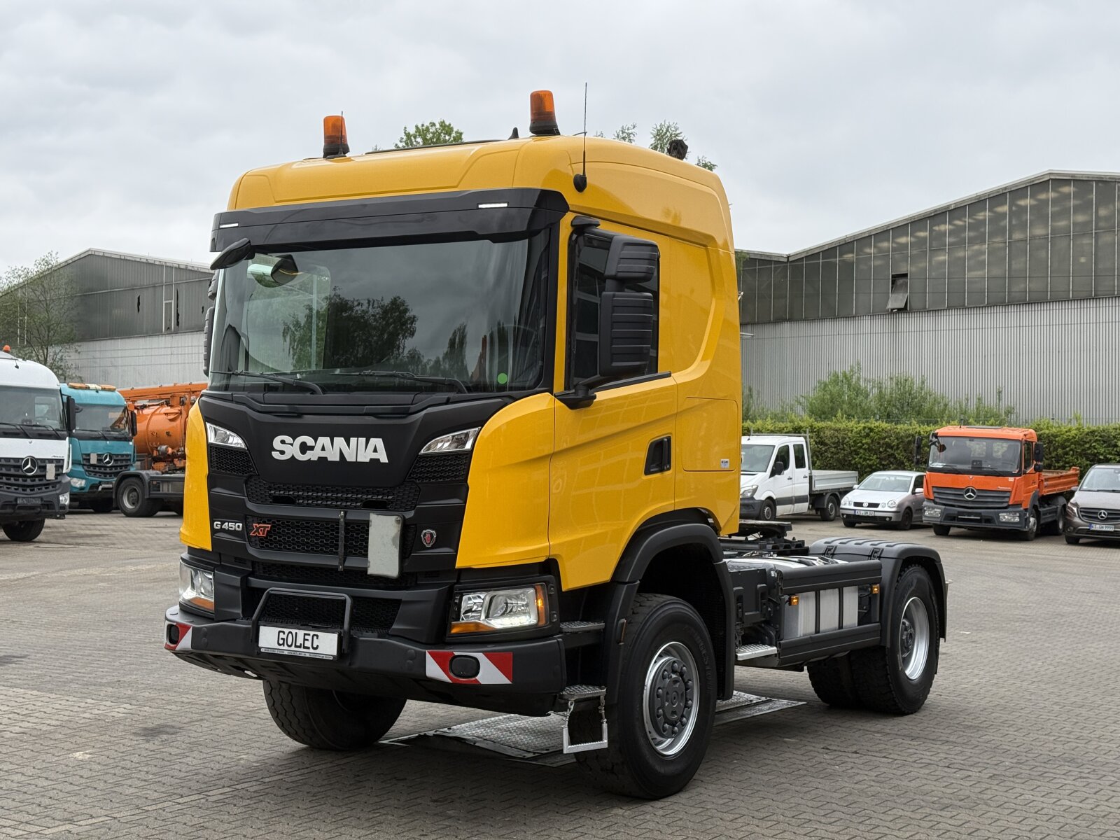 SCANIA G450 XT 4x4 EURO6|CIĄGNIK SIODŁOWY Z HYDRAULIKĄ WYWROTU