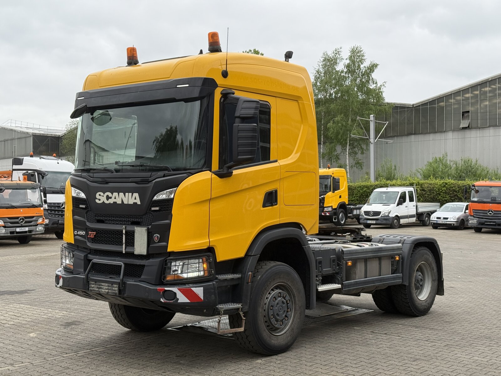 SCANIA G450 XT 4x4 EURO6|CIĄGNIK SIODŁOWY Z HYDRAULIKĄ WYWROTU