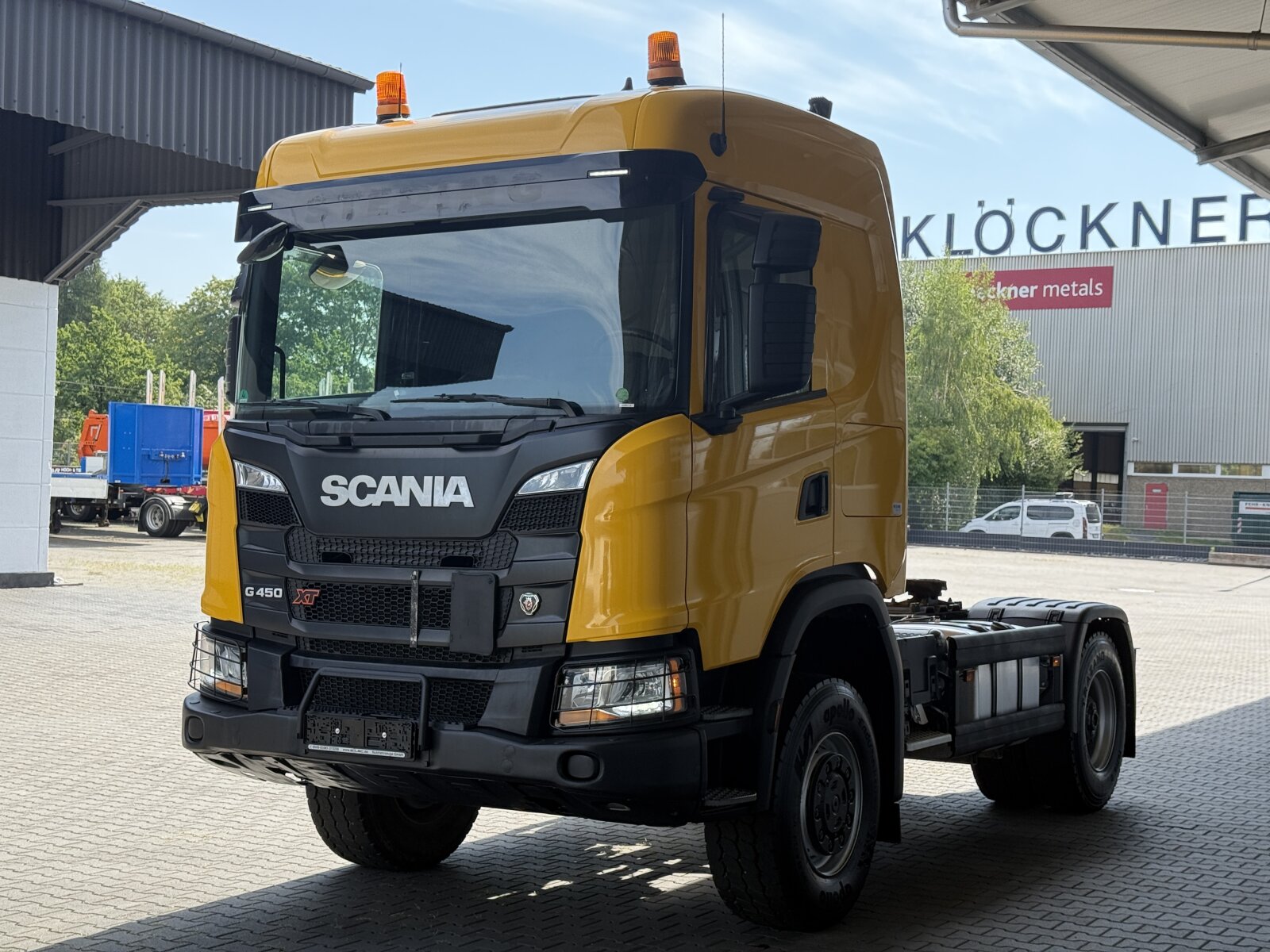 SCANIA G450 XT 4x4 EURO6 CIĄGNIK SIODŁOWY Z HYDRAULIKĄ WYWROTU