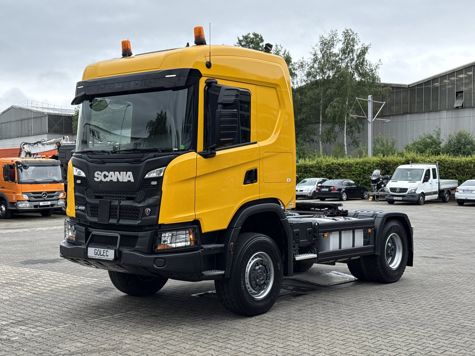 SCANIA G450 XT 4x4 EURO6 CIĄGNIK SIODŁOWY Z HYDRAULIKĄ WYWROTU