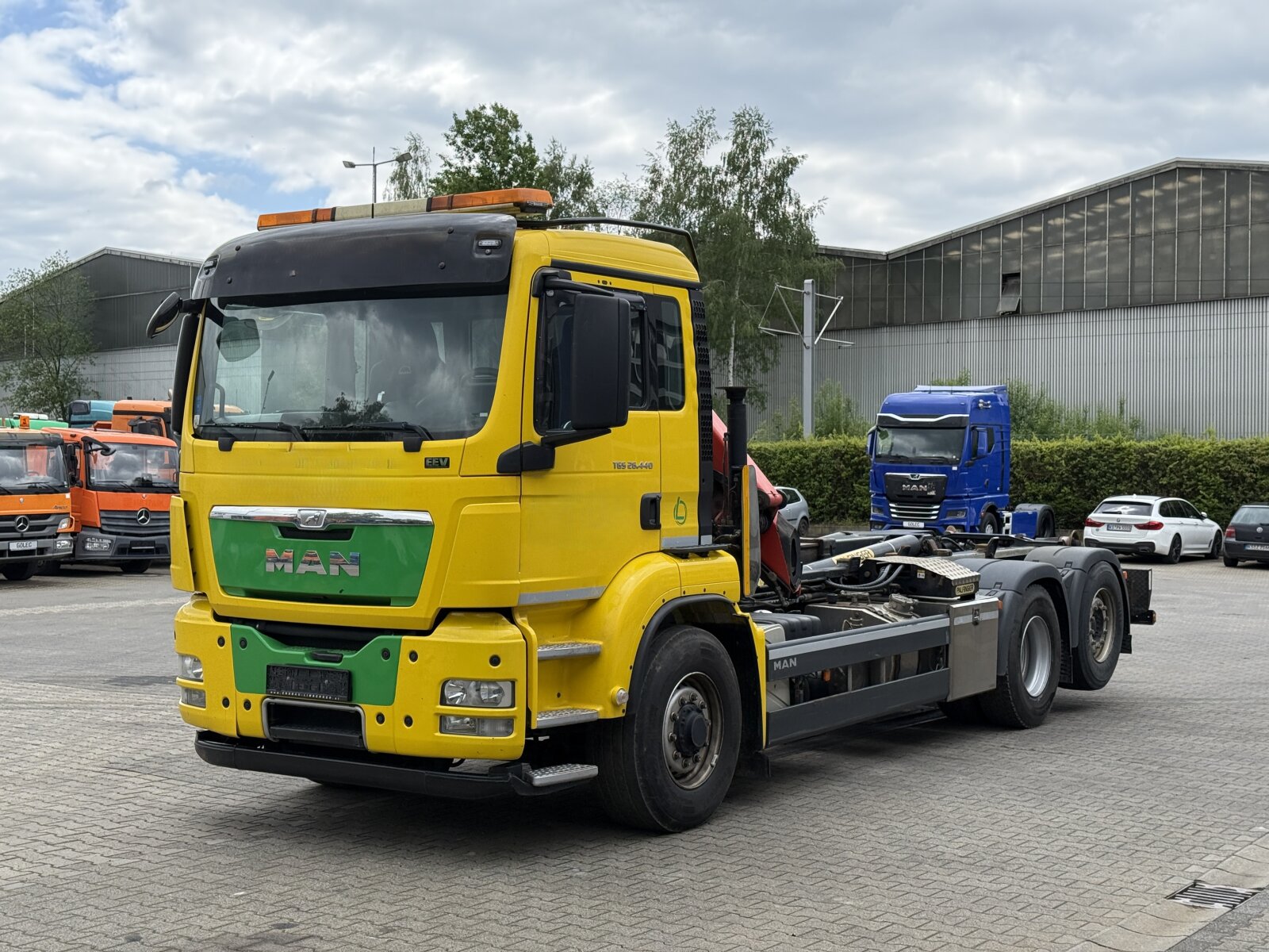 MAN TGS 26.440 6x4 EURO5|HAKOWIEC Z HDS PALFINGER PK 12002 EH