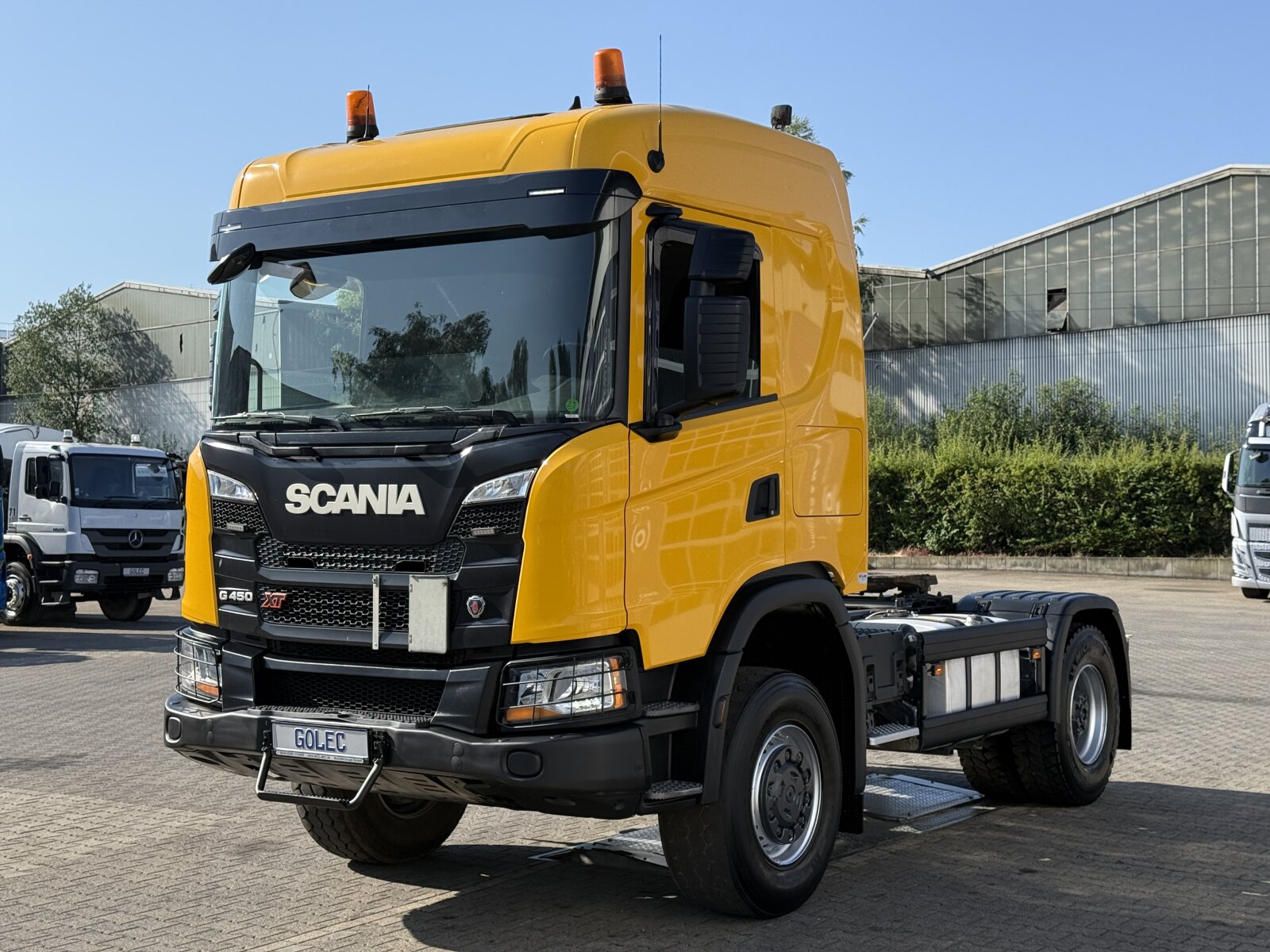 SCANIA G450 XT 4x4 EURO6 CIĄGNIK SIODŁOWY Z HYDRAULIKĄ WYWROTU