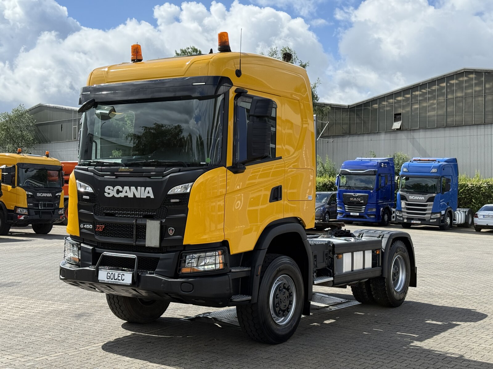 SCANIA G450 XT 4x4 EURO6 CIĄGNIK SIODŁOWY Z HYDRAULIKĄ WYWROTU