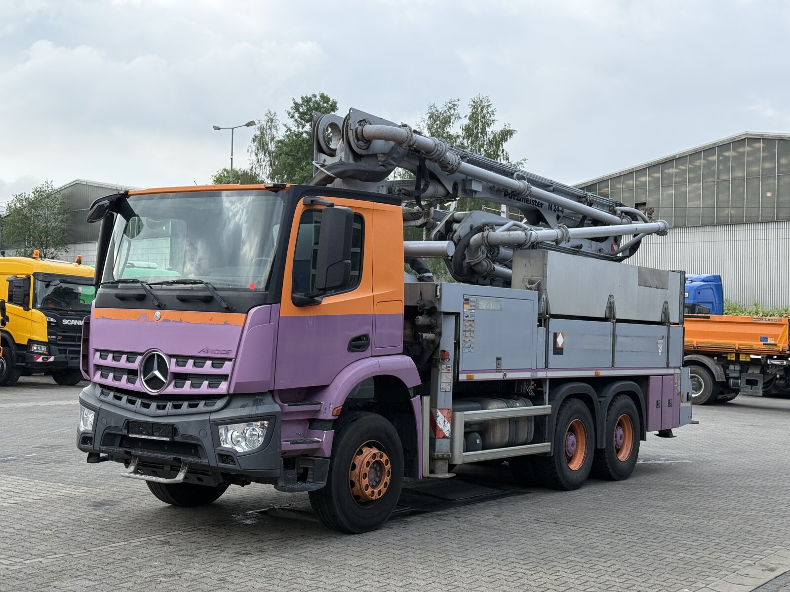 MB AROCS 2533 6x4 Euro 6 |POMPA DO BETONU Putzmeister M24-4