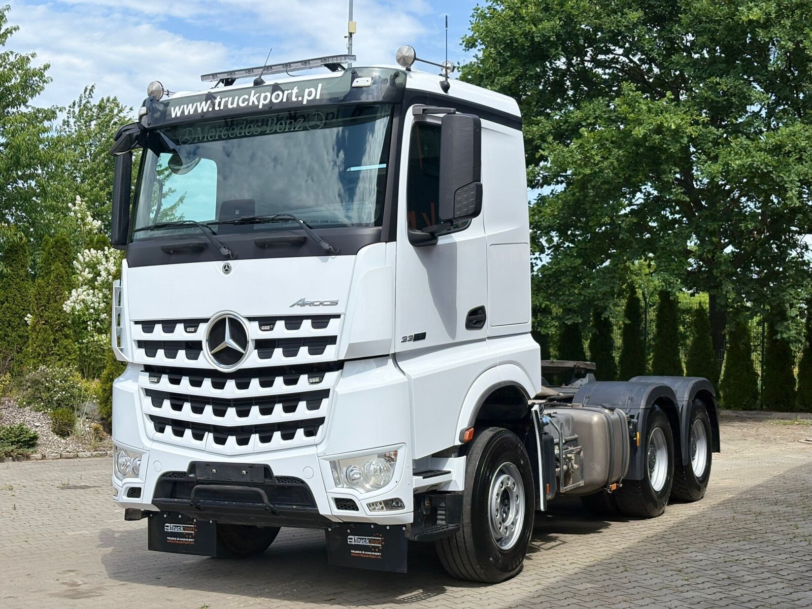 MB AROCS 3363 6x4 EURO6|CIĄGNIK SIODŁOWY Z HYDRAULIKĄ WYWROTU