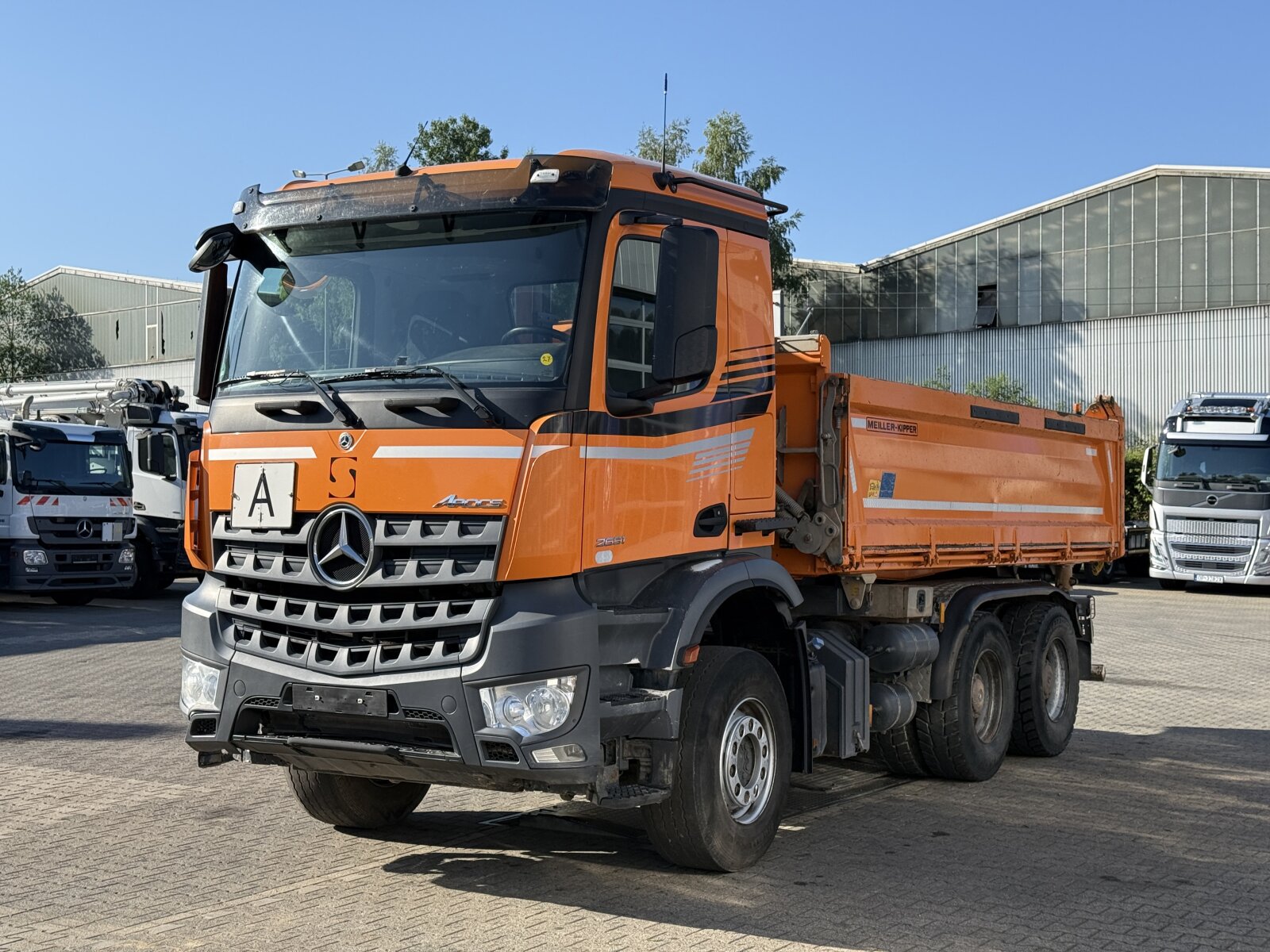 MB AROCS 2651 6x4 EURO6 WYWROTKA TRÓJSTRONNA 
