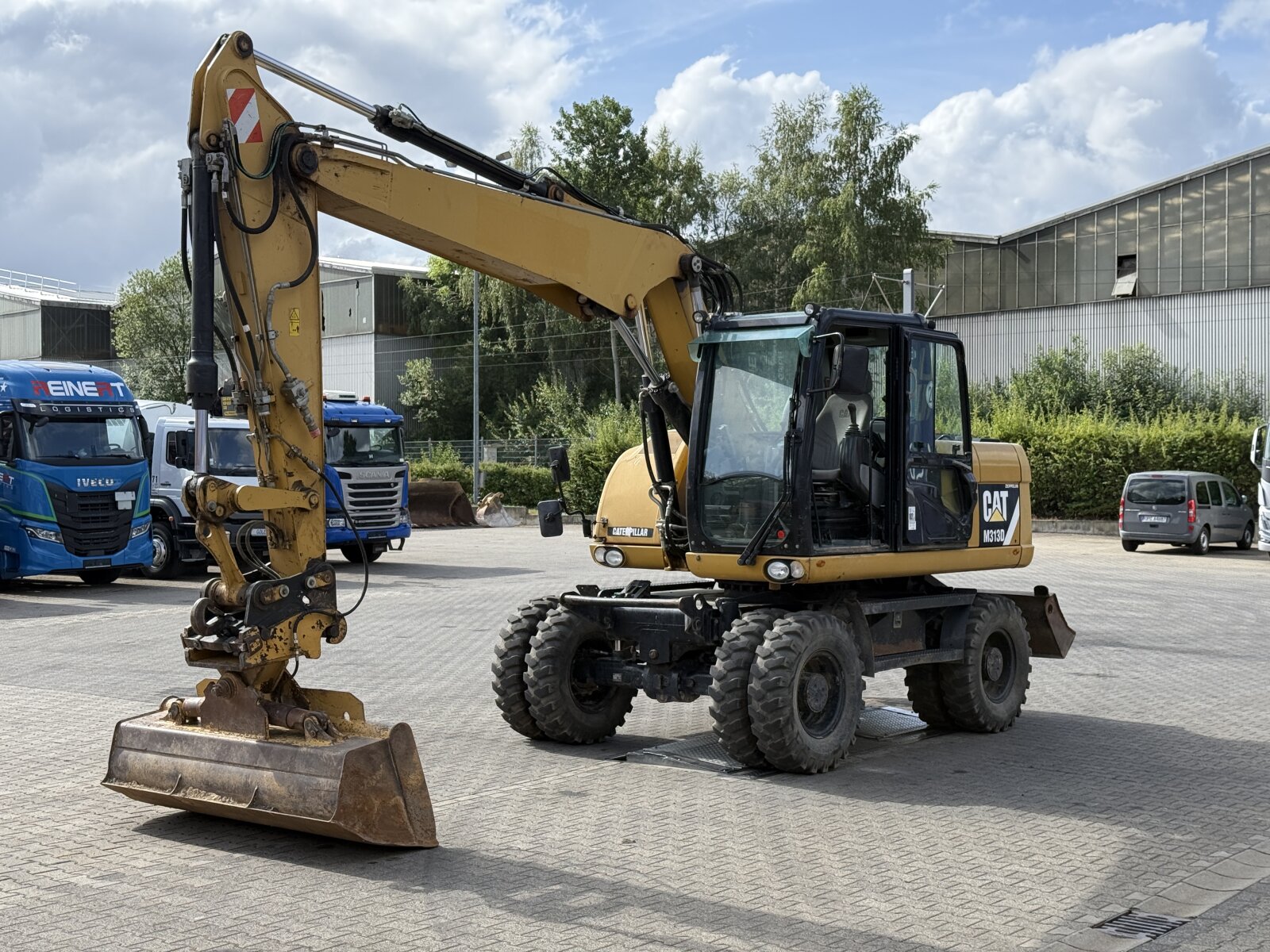 CAT M313D|KOPARKA KOŁOWA
