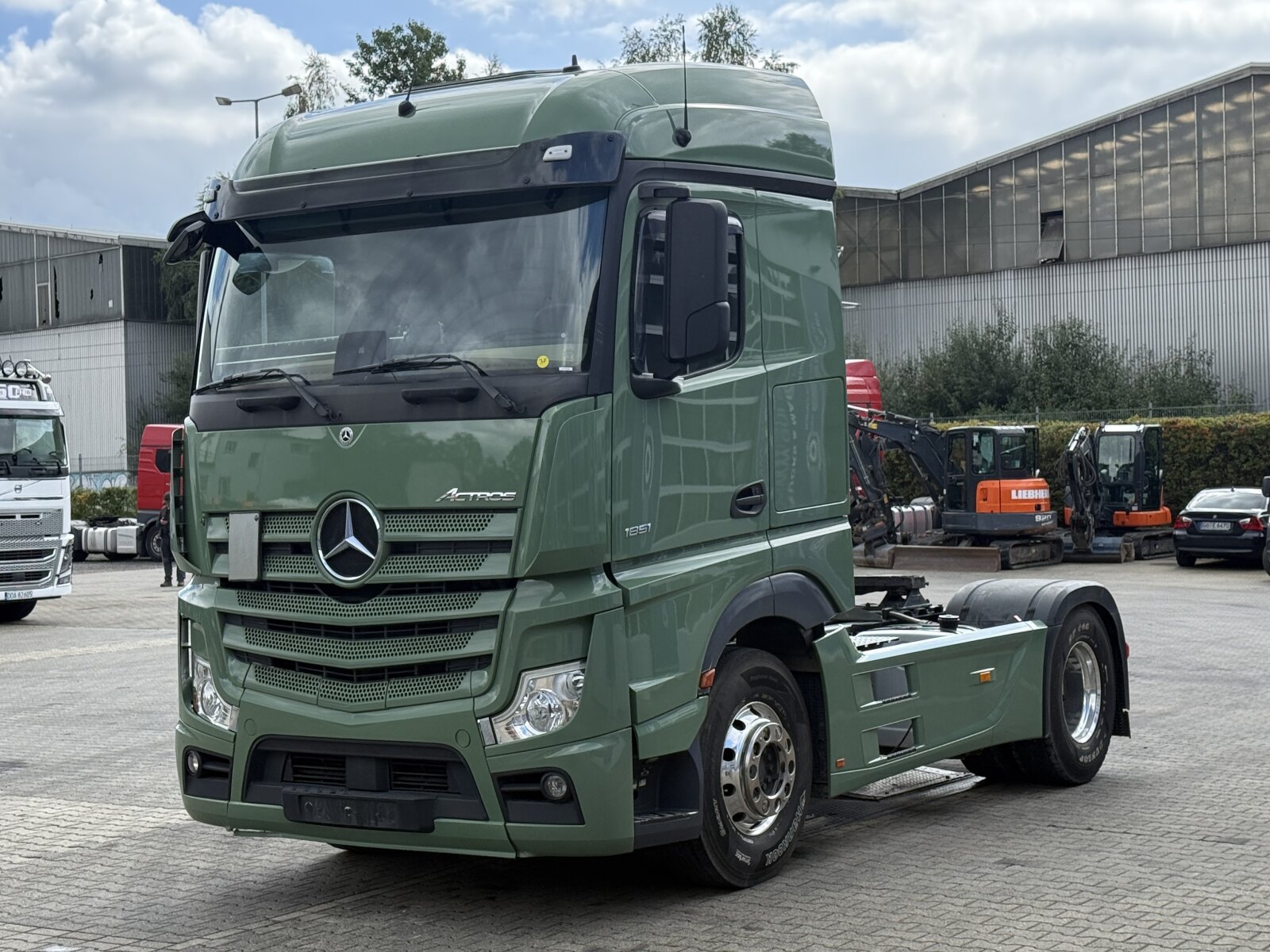 MB ACTROS 1851 4x2 EURO6|CIĄGNIK SIODŁOWY Z HYDRAULIKĄ WYWROTU