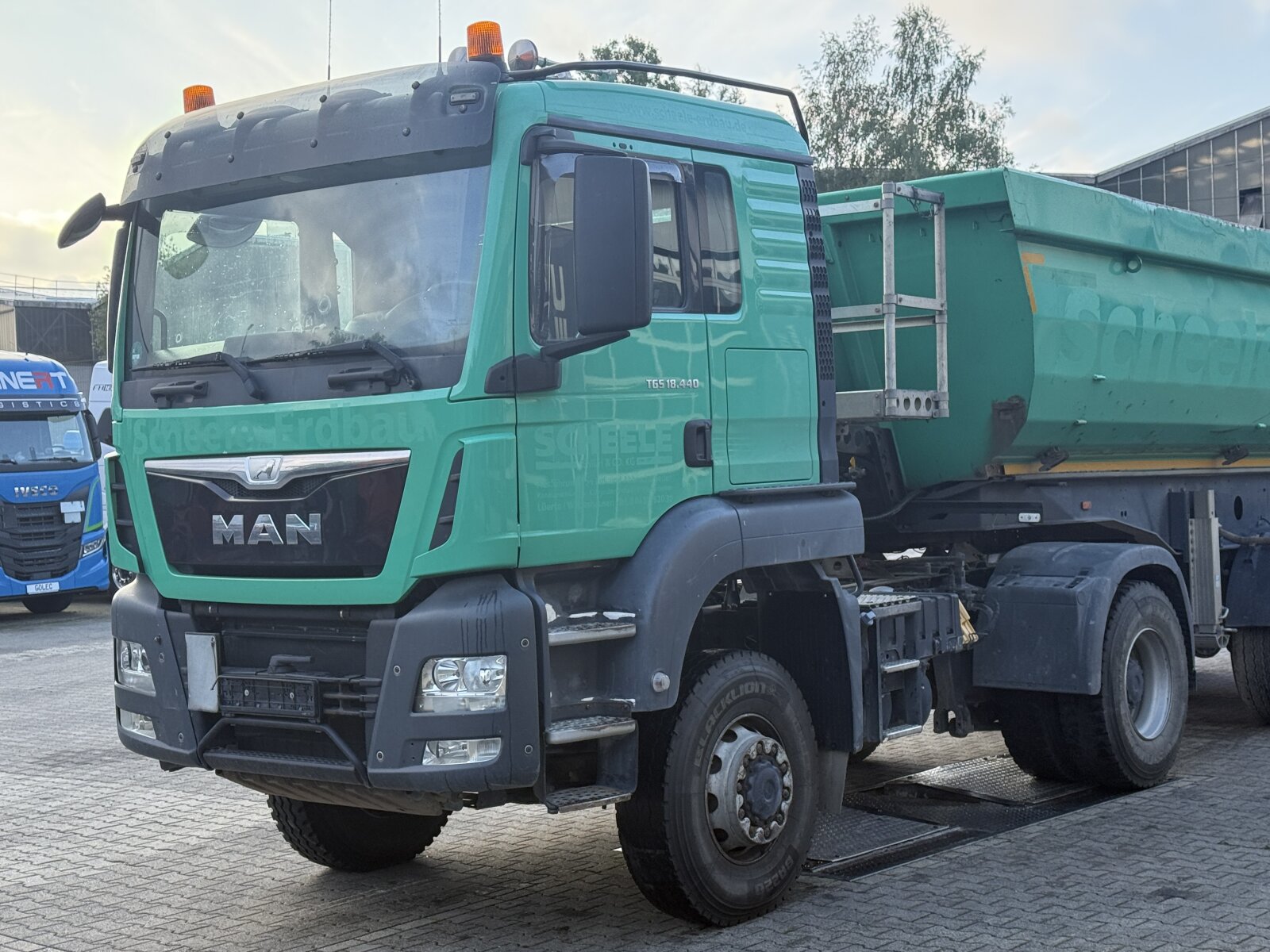MAN TGS 18.440 4x4 EURO6|CIĄGNIK SIODŁOWY Z HYDRAULIKĄ WYWROTU
