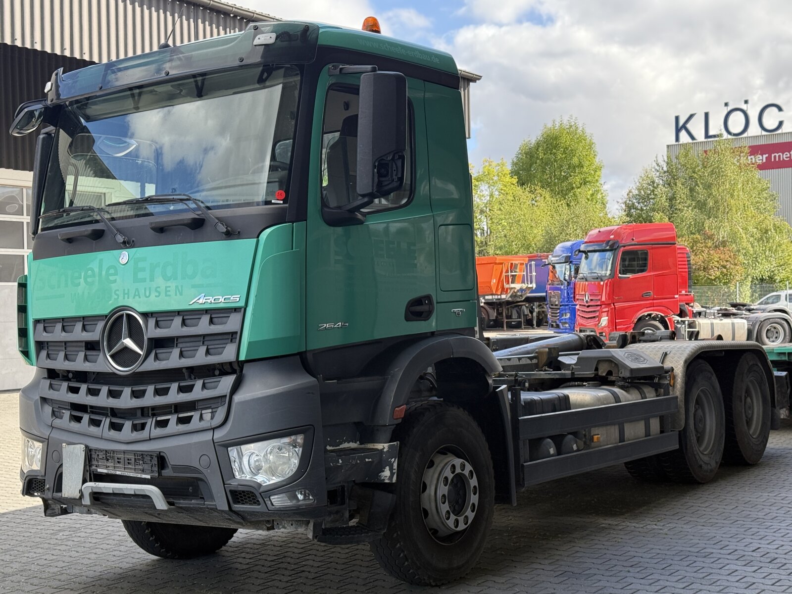 MB AROCS 2645 6x4 EURO6|HAKOWIEC MEILLER RK 20.65
