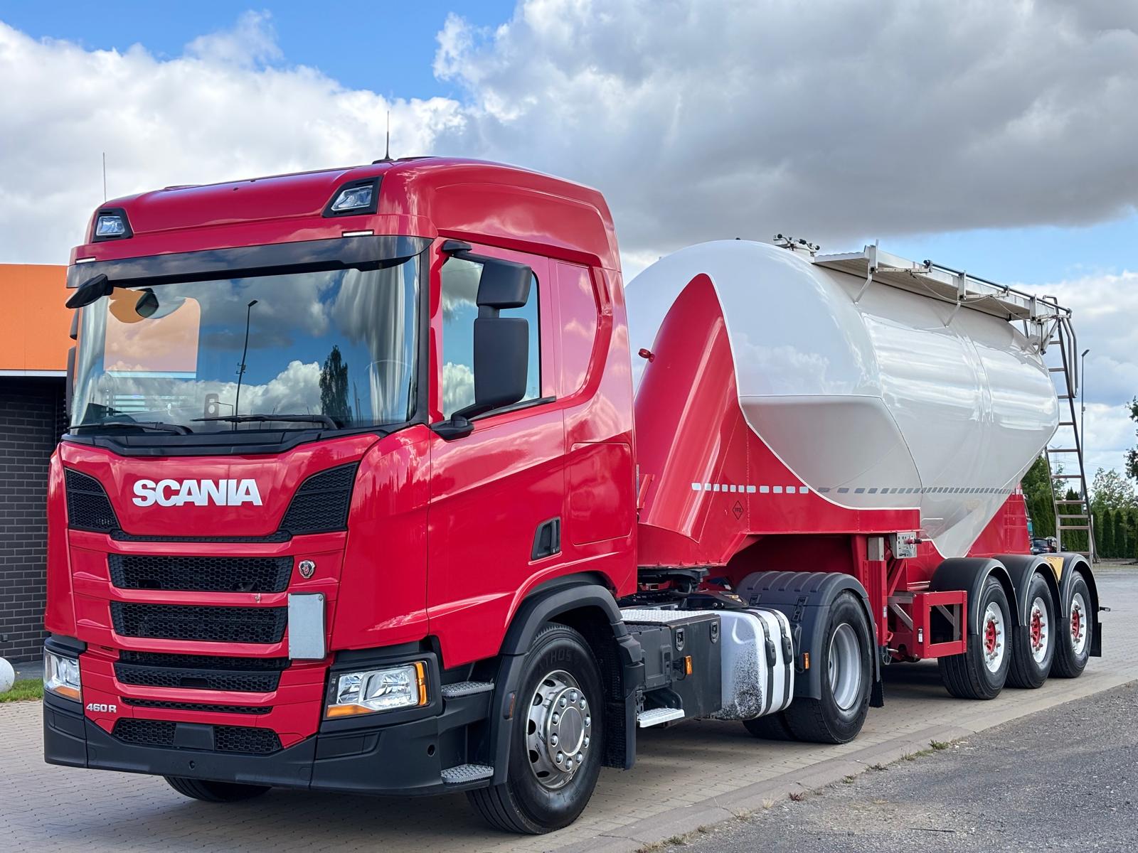 SCANIA R460 4x2 EURO6 CIĄGNIK SIODŁOWY Z HYDRAULIKĄ WYWROTU