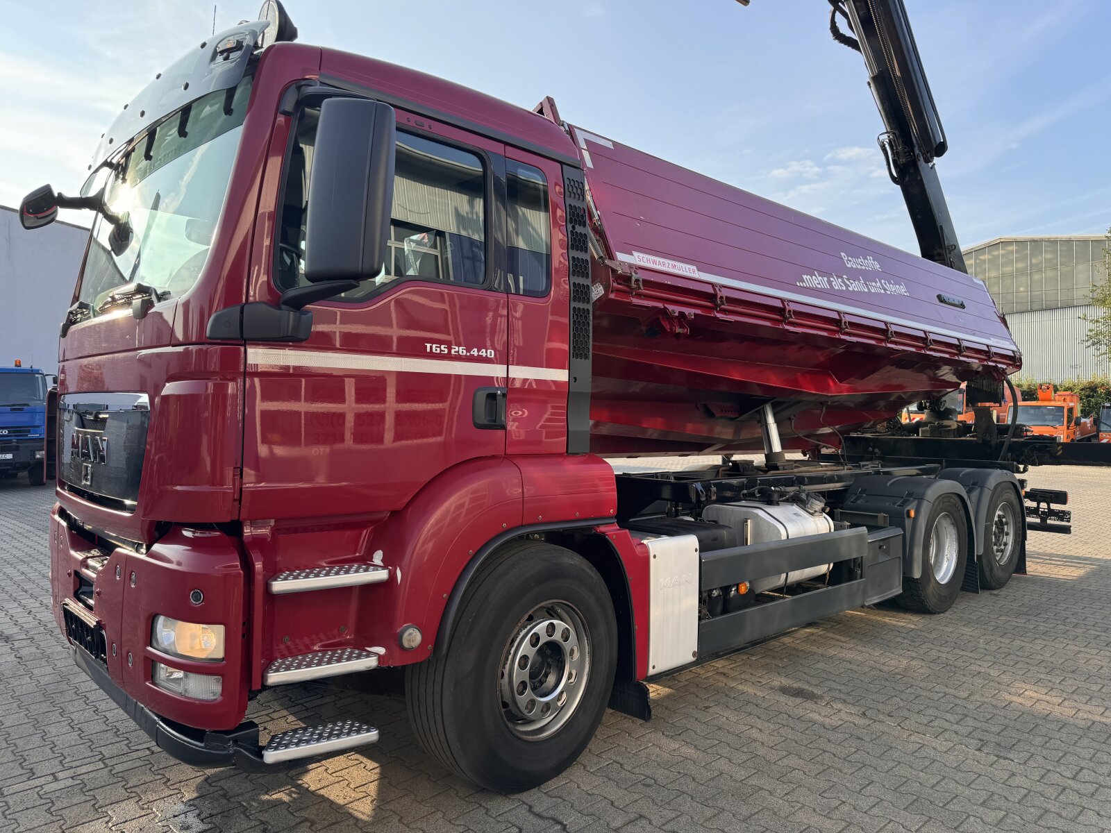 MAN TGS 26.440 6x2 EURO5 WYWROTKA Z HDS HIAB