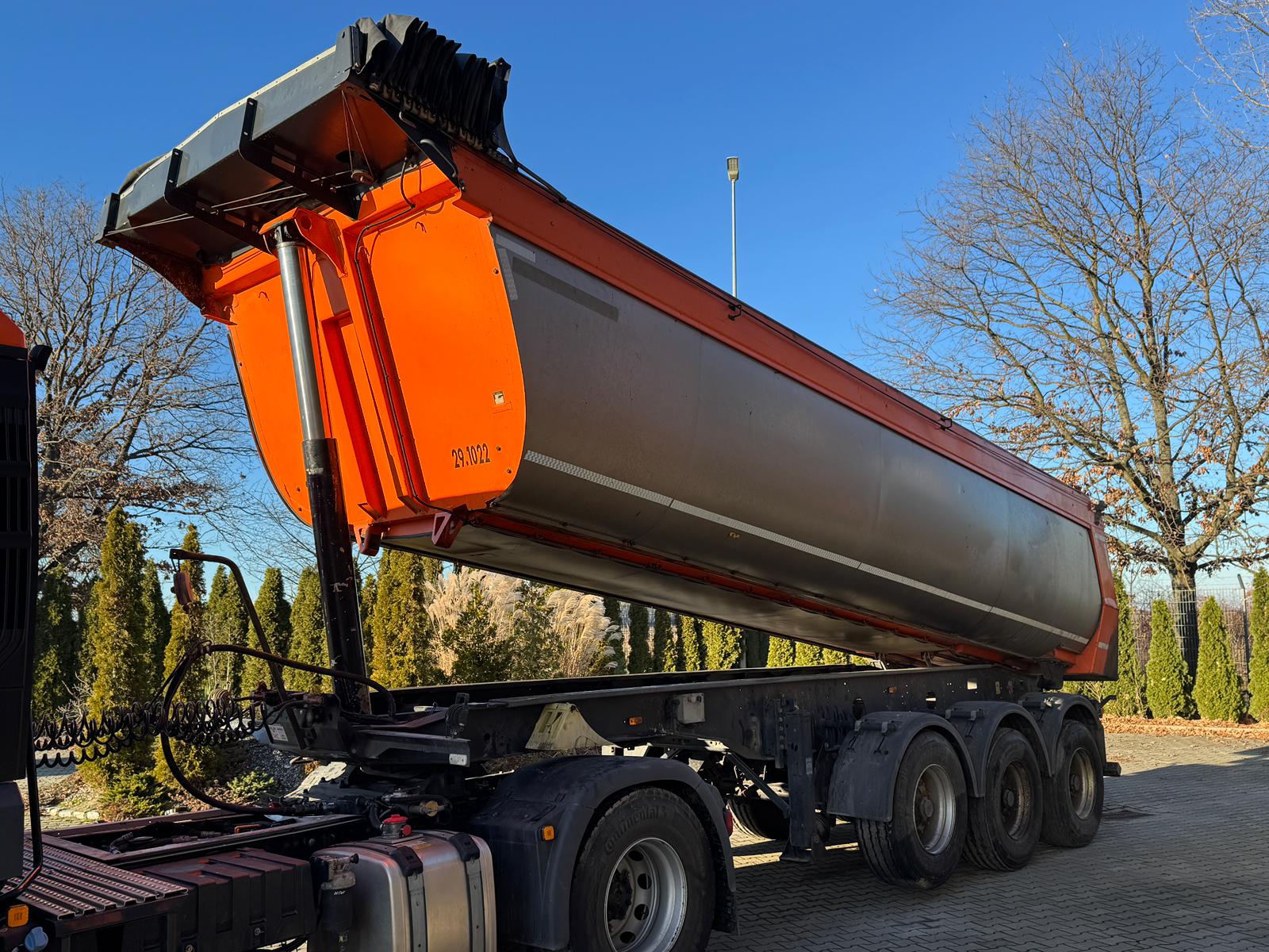 MEILLER MHPS 12/27 NOSS2 KISA 3 NACZEPA WYWROTKA 27m3