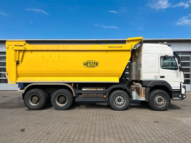 Volvo FMX 500 8x4 Euro 6 Muldenkipper MEILLER 27 m³