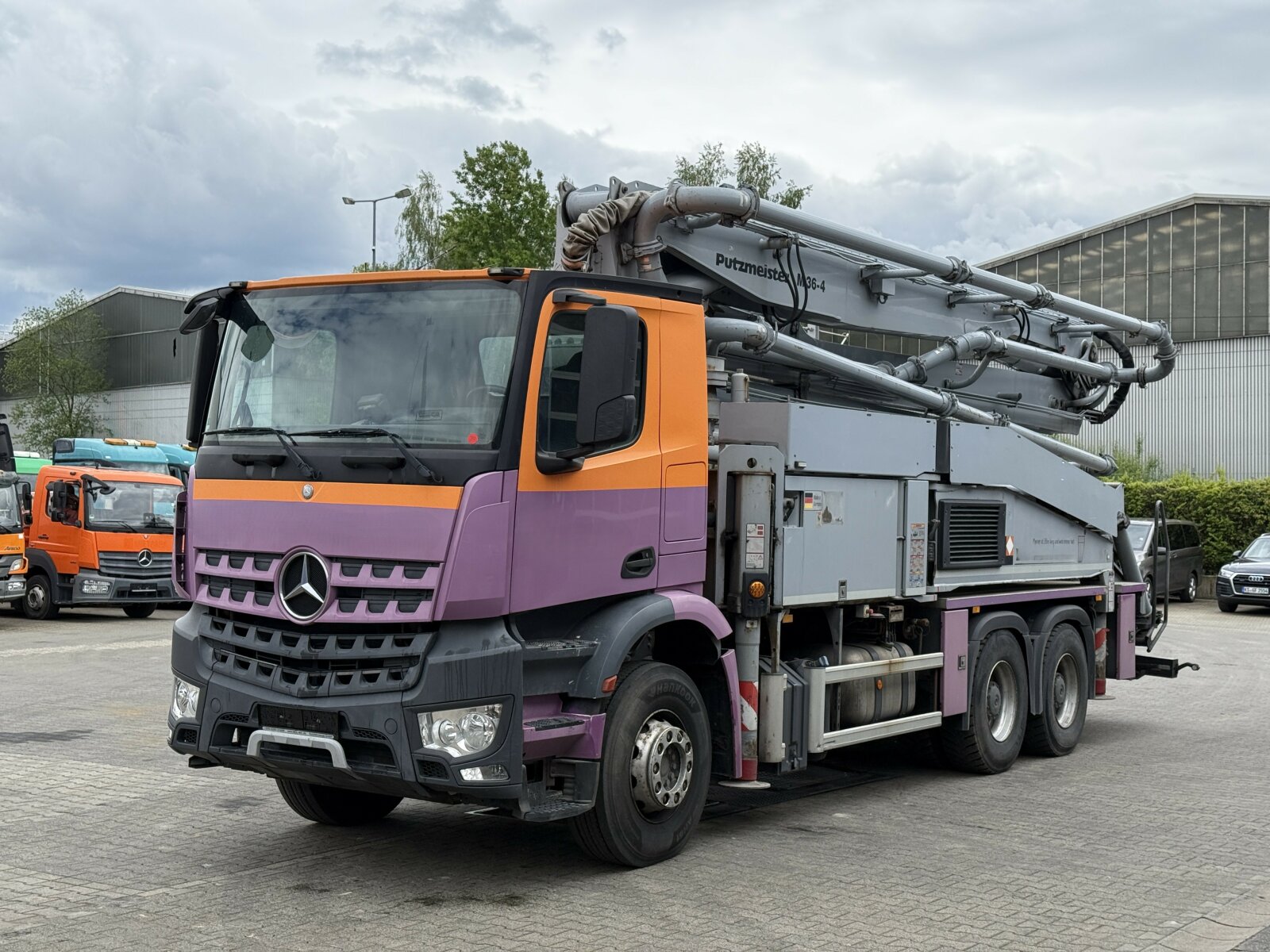 MB AROCS 2643 6x4 EURO6|POMPA DO BETONU PUTZMEISTER BSF36-4.16