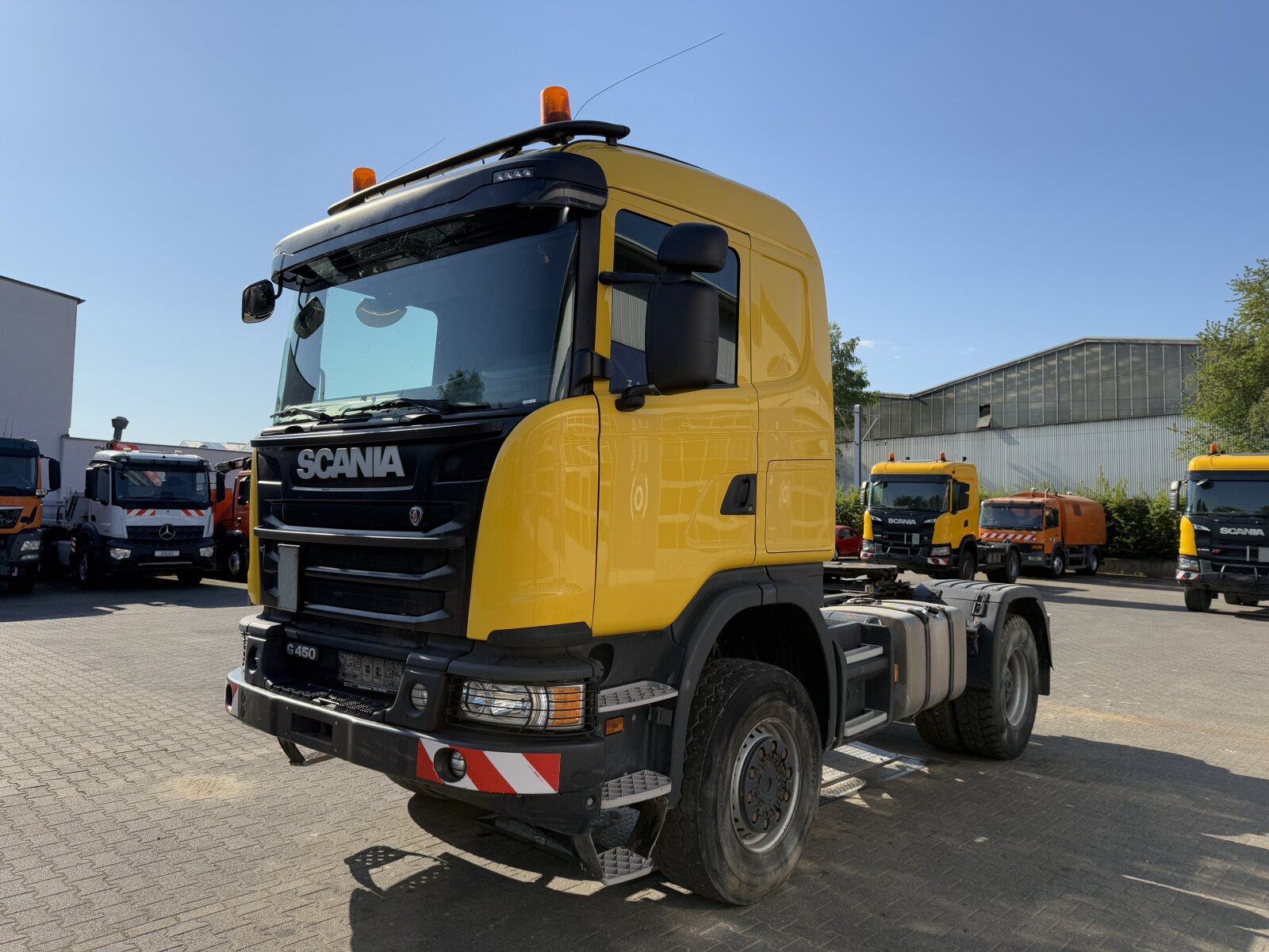 SCANIA G450 4x4 XT EURO6 CIĄGNIK SIODŁOWY Z HYDRAULIKĄ WYWROTU